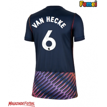Tottenham Hotspur Jan Paul van Hecke #6 Tricou Fotbal Replică 2026-27 Femei Deplasare